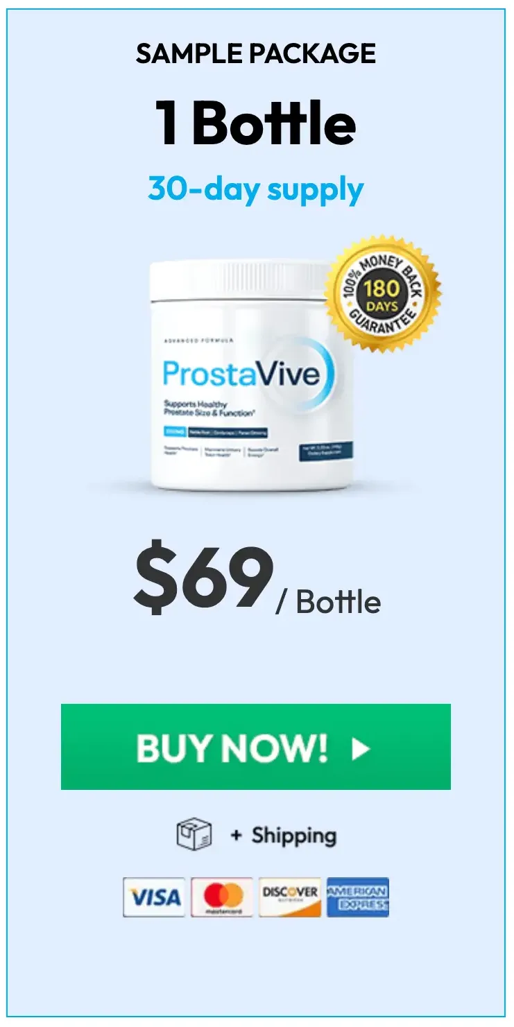 ProstaVive Buy 1 Bottle